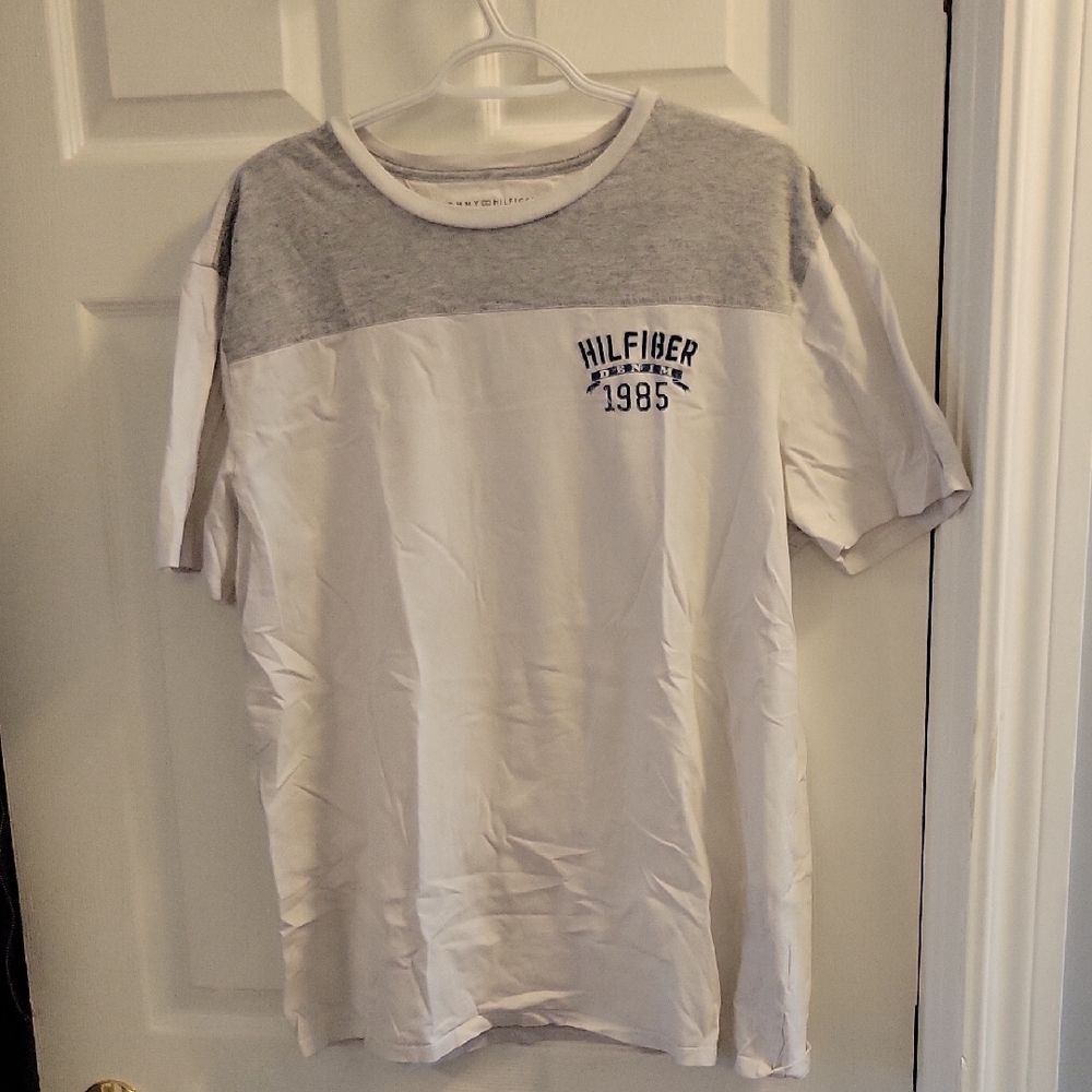 Tommy Hilfiger White Short Sleeve Tee